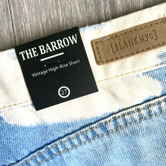 💘NWT BLANKNYC THE BARROW VINTAGE HIGH RISE SHORT BLEACHED TIE DYE SIZE 27 or 4! - Picture 9 of 12